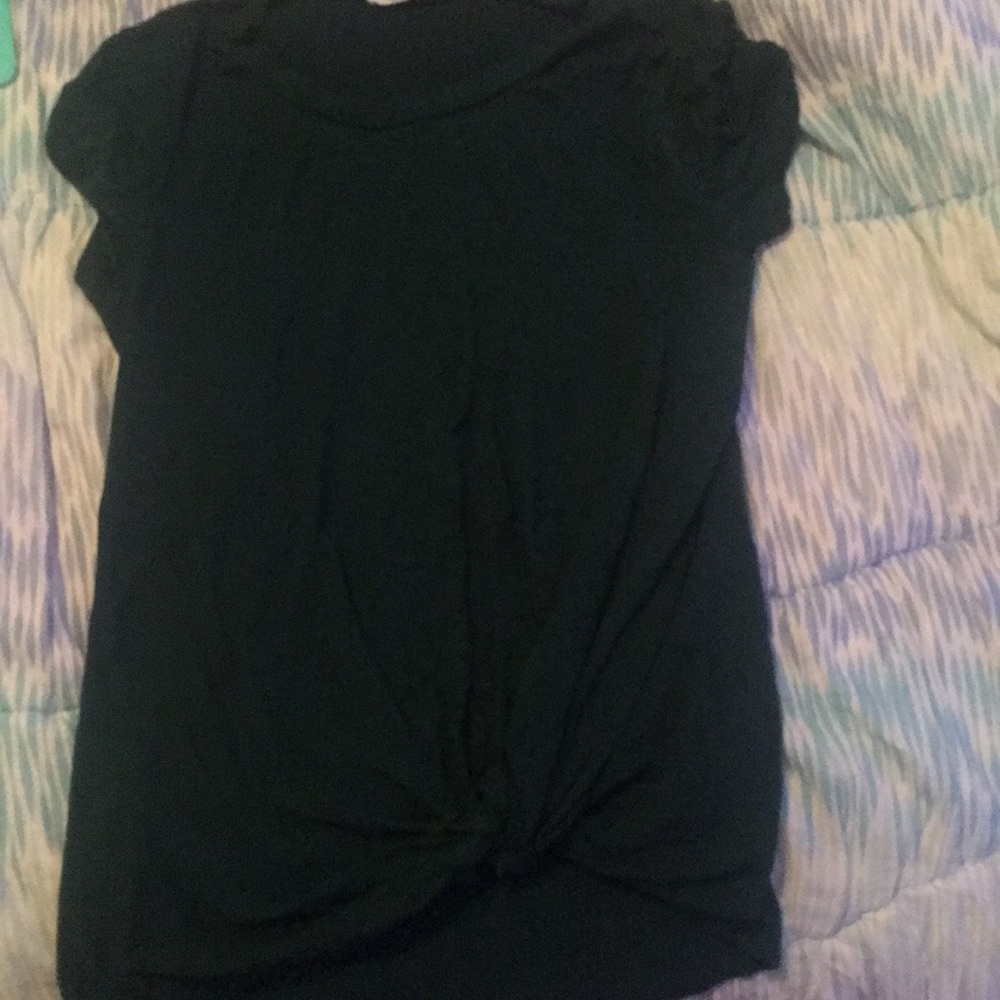 short sleeve green shirt